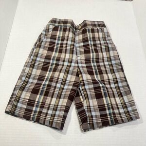 Plaid Kids Shorts